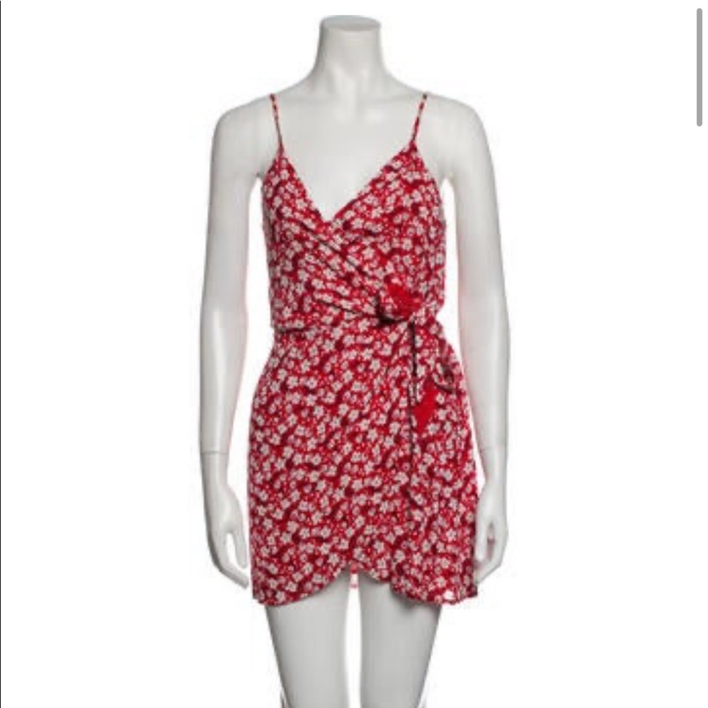 Reformation wrap dress
